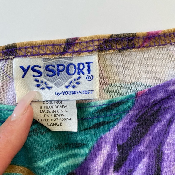 Vintage YS Sport by Youngstuff top & bottoms, SET, size M - Picture 6 of 6